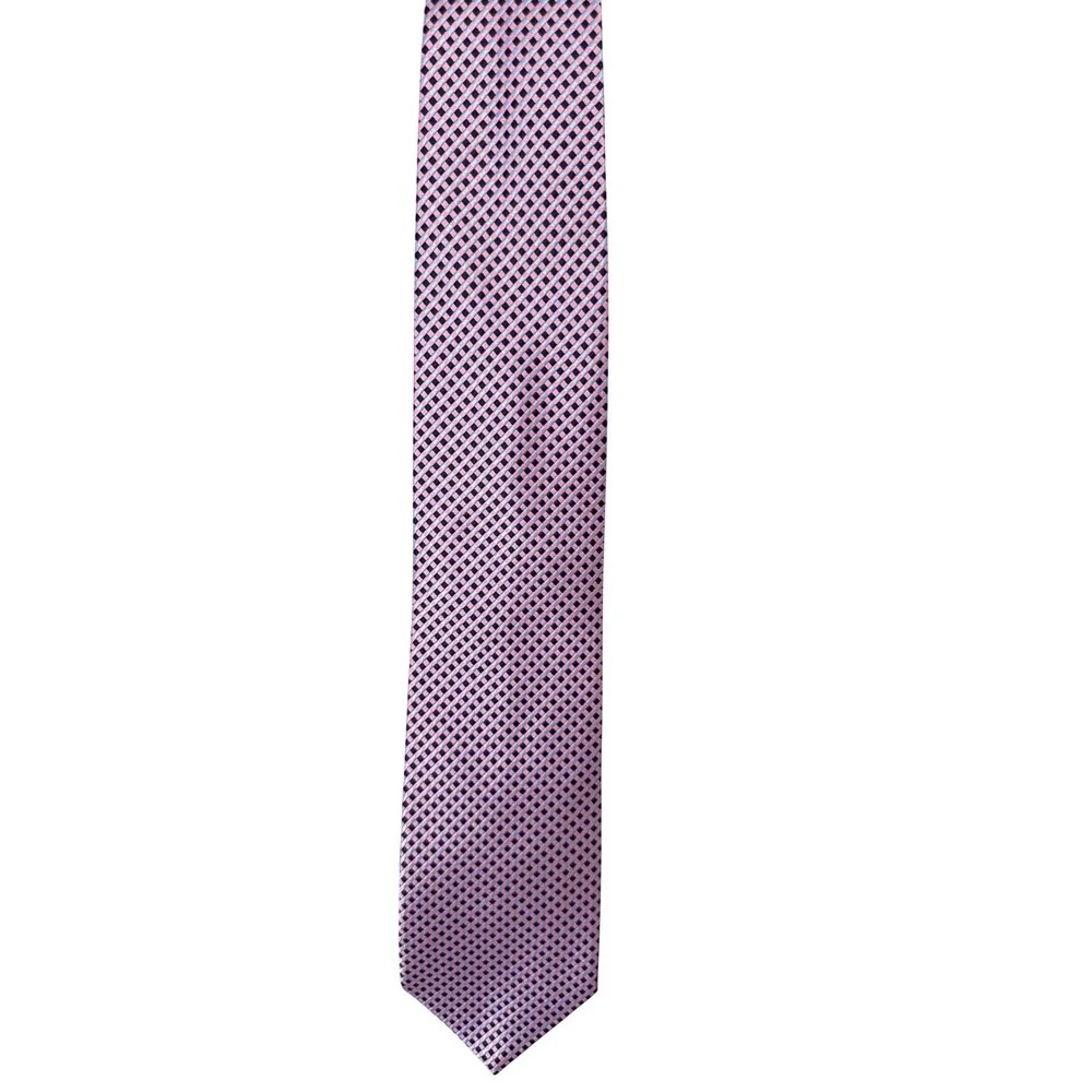 Brooks Brothers 346 Mens‎ Tie Pink Blue Checkered Silk Classic